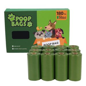 Custom Eco-Friendly Simple Lavender Scent Biodegradable <b>Compostable</b> Degradable Dog Poop <b>Bags</b> - Product Image 6