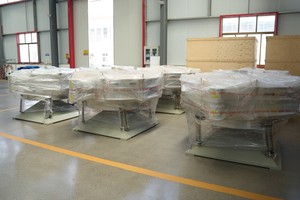 מכונת סינון רטט מסוג טאמבלר עגול, נירוסטה בדרגת מזון, 1000-2600 מ\"מ, להפרדת אבקות - Product Image 5