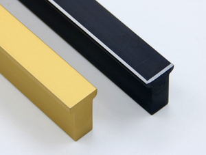 Ручка-скрытый замок из алюминиевого сплава 80 мм для стеклянных дверей и шкафов - Product Image 6