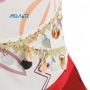 <strong>Moana</strong> Movie Princess Cosplay <strong>Dress</strong> for Girls Halloween &amp; Birthday Party Outfit for Kids Character TV Representation - Product Image 6