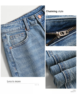 <span class=keywords><strong>Jeans</strong></span> a Zampa d'Elefante da <span class=keywords><strong>Donna</strong></span> in Lyocell a <span class=keywords><strong>Vita</strong></span> <span class=keywords><strong>Alta</strong></span>, Elasticizzati in 4 Direzioni, Pantaloni a Campana per Autunno - Product Image 3
