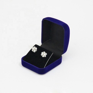 Small Velvet Jewellery Box Necklace Pendant Earring Box Jewellery Packaging