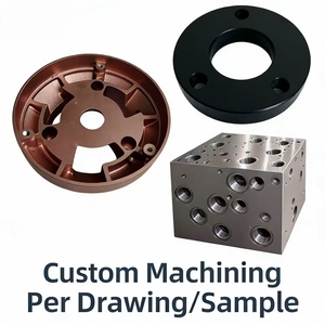 บริการงานกลึงกัดซีเอ็นซีอะลูมิเนียมอโนไดซ์ความแม่นยำสูง บริการงานกลึงโลหะทองเหลือง โลหะผสม สแตนเลส ชิ้นส่วนกลึงซีเอ็นซีตามสั่ง - Product Image 1