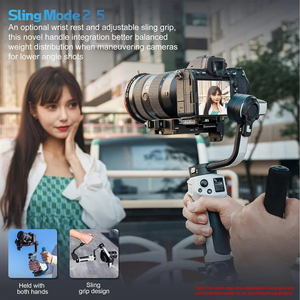 <span class=keywords><strong>Estabilizador</strong></span> de Gimbal para Cámara de Video CINEPEER <span class=keywords><strong>WEEBILL</strong></span> 3E, Portátil de <span class=keywords><strong>3</strong></span> Ejes, para Cámaras V5.<span class=keywords><strong>3</strong></span> con Batería de 2000 mAh - Product Image 6