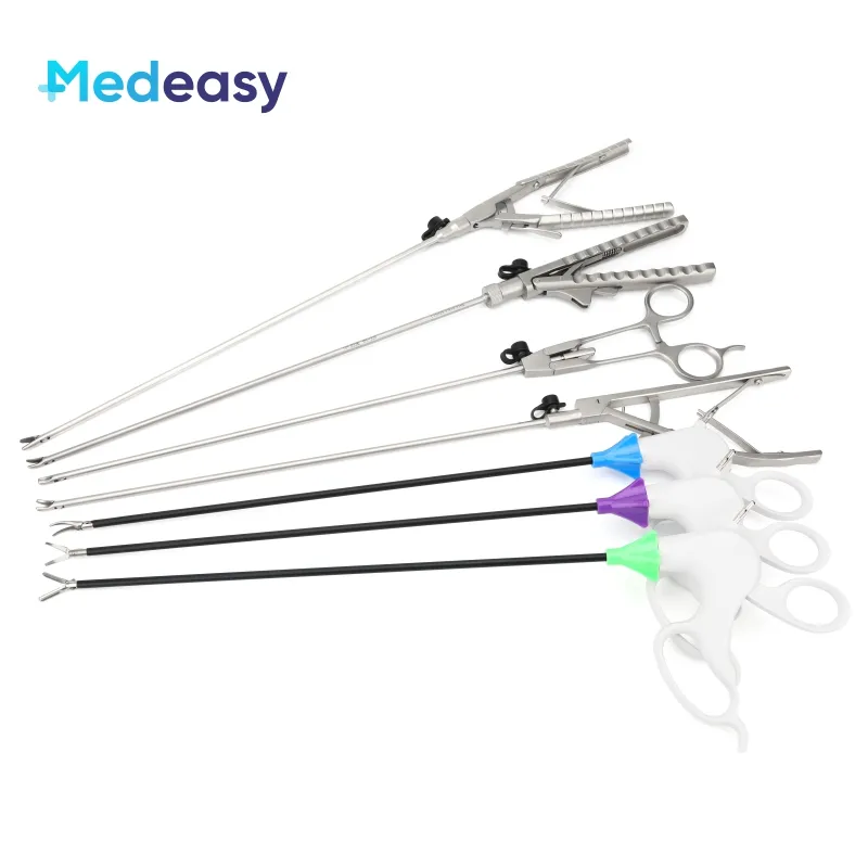 カラフルな使い捨てLaparoscopic手術器具、使い捨てトレーニングLaparoscopic Forceps、Laparoscopic Forceps Set