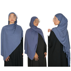 Custom Premium <strong>Veil</strong> Buttery-Soft Bamboo Jersey Hijab Eco-friendly Breathable High Elasticity Eco-Conscious Ramadan Eid Hijab - Product Image 3