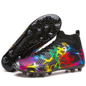 Chaussures de football professionnelles personnalisées FG de haute qualité avec protection anti-choc pour les orteils – Zapato De Futbol Chuteira - Product Image 1