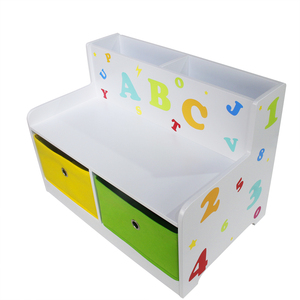 Caisse de rangement de jouets <span class=keywords><strong>en</strong></span> plastique pour enfants, boîte de rangement avec dossier de siège <span class=keywords><strong>en</strong></span> bois, pour les organisateurs de boîtes d'étude, personnalisée <span class=keywords><strong>en</strong></span> usine - Product Image 6