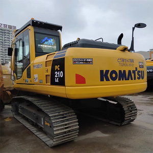 Excavatrice sur chenilles KOMATSU PC210 d'occasion efficace, poids opérationnel de 21 tonnes, pour travaux agricoles, excavatrice d'occasion PC210lc-7 - Product Image 1