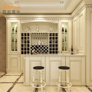 luxury Wooden Bar Wine Cabinet Furniture Home Antique Designs Wooden Bar Wine Cabinet