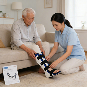 Nuevo Soporte Ajustable para Pie Caído AFO 2026, Ortesis Transpirable para Rehabilitación y Movilidad, Modelo Clínicamente Probado para Tobillo y Pie - Product Image 3