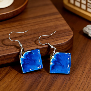 Pendientes de Resina de Madera para Mujer, Regalos con Joyería Hecha a Mano Multicolor de Reality Handmade Enterprises - Product Image 2
