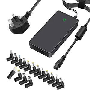 Chargeur universel pour ordinateur portable avec écran LCD, cordon d'alimentation mince 90W avec Port USB pour Mobile/tablette/ordinateur portable