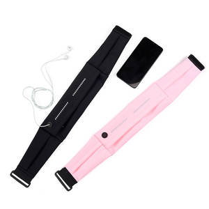 Sac de taille de sport personnalisé, élastique, imperméable, réfléchissant, petit sac de jogging, sac de téléphone portable pour l'extérieur, ceinture de course ajustée - Product Image 6