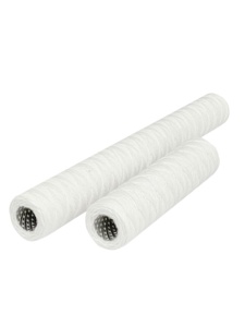 Mini PP-Kern Druckbehälter Baumwoll-Wickelfilterpatrone 5 Zoll 10 Mikron 500L/Stunde für Tragbare Wasseraufbereiter Unter der Spüle - Product Image 3
