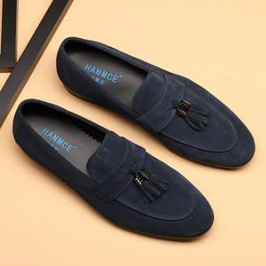 <span class=keywords><strong>Mocasines</strong></span> Casuales con <span class=keywords><strong>Borlas</strong></span> y Punta Redonda, Estilo Británico, de Gamuza para <span class=keywords><strong>Hombre</strong></span>, Tendencia Coreana, con Suela de Goma - Product Image 3