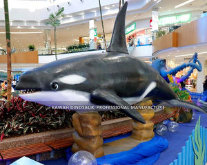Aangepaste Robotic Marine Animal Aanpassen Animatronic Killer Whale <span class=keywords><strong>Sea</strong></span> Animal Orcas Whale Model Voor Ocean Park - Product Image 6