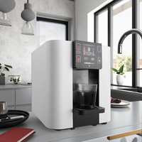 Distributeur d'eau de bureau intelligent Lonsid en plastique, refroidissement rapide, mini, avec filtre UV, eau chaude/froide/temperée, pour hôtel et usage domestique