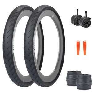 <span class=keywords><strong>Pneu</strong></span> pneumatique pliable ZUKKA 20''x1-3/8'' pour vélos pliants BMX pour enfants - Bande de roulement lisse durable, caoutchouc de haute qualité - Product Image 1