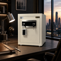 Caja Fuerte de Seguridad Inteligente, Totalmente de Acero, con Pantalla LCD Digital Electrónica, Teclado con Contraseña Programable, para Hotel u Oficina