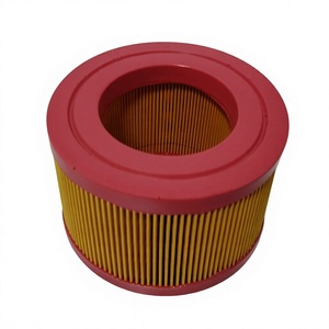 Elemento de Filtro de Aire de Alta Precisión 1619126900 1619 1269 00 para Piezas de Compresores Industriales, Papel de Filtro Rojo y Amarillo - Product Image 1