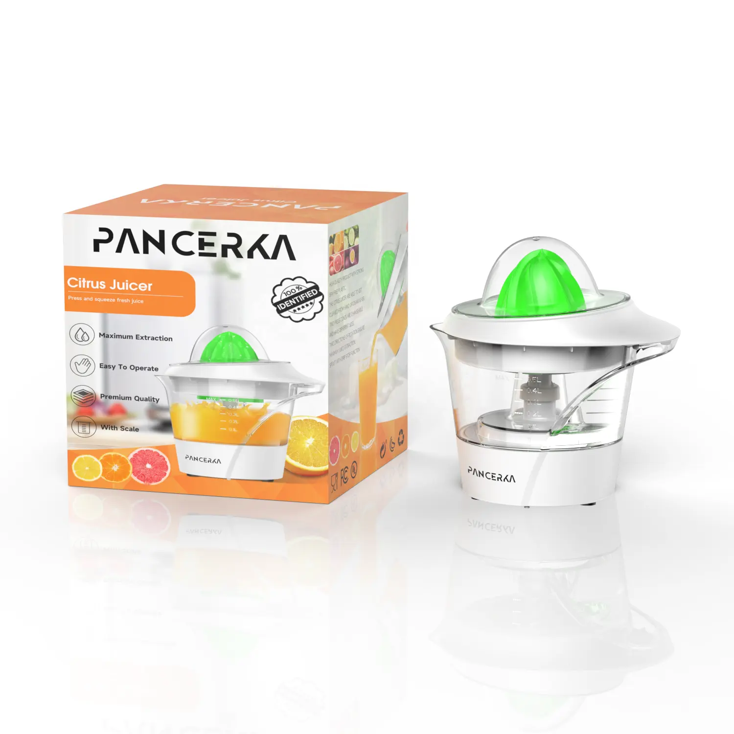 PANCERKA 전기 감귤 과즙 기 레몬 압착기 주스 가정용 오렌지 과즙 기 믹서기 휴대용 믹서 미국에서 배송