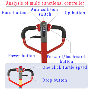 1.5 Ton 2ton 3ton Hydraulic Lift Best <strong>Manual</strong> Motorized Mini Battery Operated Electric Hand <strong>Pallet</strong> <strong>Jack</strong> for Restaurant Industries - Product Image 6