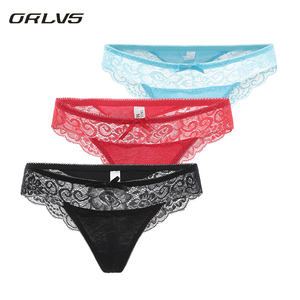 trasporto del campione giovani ragazze della signora sexi slip di pizzo femminili a vita bassa donna sexy biancheria intima - Product Image 2