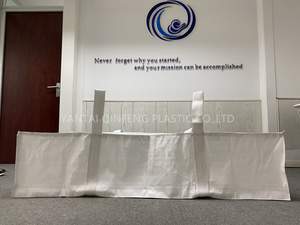 Супер мешок большой желоб Хоппер одноразовая Водонепроницаемая большая сумка бетон промывки Мешок полипропиленовый мягкий контейнер гравия PP jumbo мешок - Product Image 4