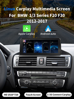 Pantalla para Auto de 10.25 Pulgadas con Sistema Linux, Carplay, WIFI, BT, GPS, Multimedia para BMW F20 F30, Reproductor de DVD para Auto