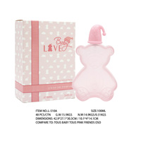 Parfum Unisexe Ours Bien-Aimé Floral Fruité Parfum Longue Durée Eau De Toilette Vaporisateur pour Hommes et Femmes Style Arabe