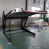 Ascenseur de stationnement de voiture inclinable hydraulique à deux poteaux de garage de plafond bas