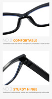 Lunettes de vue anti-lumière bleue style Xiaohongshu, monture œil-de-chat écologique, sans correction, avec étui multicolore tendance