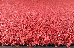 Césped de paleta sintético rojo de 10mm y 12mm, césped deportivo Artificial para césped de pista de tenis de Pádel con alta durabilidad y estética - Product Image 3