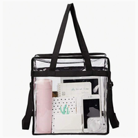 Sac à bandoulière transparent en PVC personnalisé