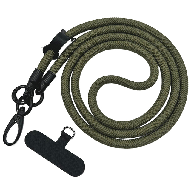 Kofei Universal Crossbody Mobile Phone Strap Lanyard Nylon Soft Rope Cell Phone Hanging Cord Holder Patch Phone Lanyard