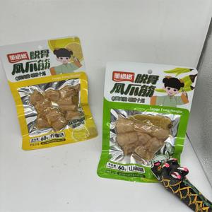 Collations décontractées, collations prêtes à manger, pieds de poulet marinés épicés au chili, 120g/sachet - Product Image 6