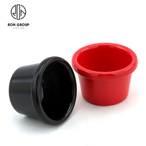 Cuencos <span class=keywords><strong>de</strong></span> <span class=keywords><strong>salsa</strong></span> <span class=keywords><strong>de</strong></span> estilo mexicano <span class=keywords><strong>de</strong></span> gran oferta para uso en cocina <span class=keywords><strong>de</strong></span> restaurante dispensador <span class=keywords><strong>de</strong></span> melamina Rojo Negro sostenible a un precio económico - Product Image 2