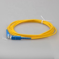 Customizable Length Optical Fiber Patch Cord Single Mode SC/UPC-SC/UPC 0.9mm 2.0mm 3.0mm 9/125um FTTH Pigtail PVC/LSZH SM SX