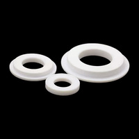 Sièges de vanne à bille en PTFE résistants à l'usure, joints d'étanchéité chimiques haute pureté, usinés sur mesure par CNC pour vannes à bille industrielles