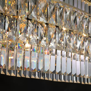 <span class=keywords><strong>Lampadario</strong></span> rettangolare <span class=keywords><strong>in</strong></span> <span class=keywords><strong>ferro</strong></span> <span class=keywords><strong>battuto</strong></span> 80cm <span class=keywords><strong>lampadario</strong></span> di cristallo di illuminazione per ristorante ovale bronzo moderno ciondolo di illuminazione - Product Image 3