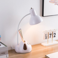 Lampe de lecture LED pliable de style dessin animé moderne pour bureau, protection oculaire, vente en gros usine