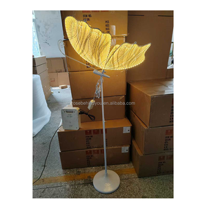 Décoration de <span class=keywords><strong>mariage</strong></span> avec papillons LED, accessoires de scène en métal et acrylique pour les cérémonies, les salles et les fêtes - Product Image 3