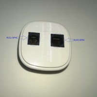 Prise de téléphone d'accessoires de téléphone de vente chaude d'usine pour l'adaptateur de téléphone italien