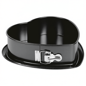 พิมพ์เค้กหัวใจ 7 ซม. 26 ซม. สีดำ แบบถอดก้นได้ - Product Image 2