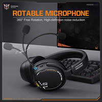 Auriculares Inalámbricos para Juegos ONIKUMA GT886, Auriculares Gamer, Casque Gamer, 3 Modos, 2.4G, Bluetooth, para PC, PS5, Switch, Oficina