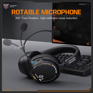 <span class=keywords><strong>Casque</strong></span> de jeu <span class=keywords><strong>sans</strong></span> <span class=keywords><strong>fil</strong></span> ONIKUMA GT886, Audifonos <span class=keywords><strong>Gamer</strong></span>, <span class=keywords><strong>Casque</strong></span> <span class=keywords><strong>Gamer</strong></span>, 3 modes, 2.4G, Bluetooth, pour PC, PS5, Switch, bureau - Product Image 6