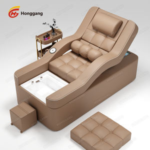 Tragbares Waschbecken zum Haarewaschen für Salon mit weißem Nackenkissen, Friseurstuhl und Bett - Product Image 4