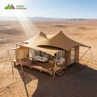 Tente de luxe pour hôtel Lodge Premium Tropical Weather, tente de glamping de luxe avec salle de bain en vente