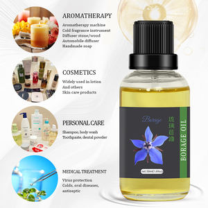 Экстракт растительного масла, масло-переносчик, масло для ухода за кожей, натуральные органические 100% холодного отжима, чистый бораго, лекарственный - Product Image 3